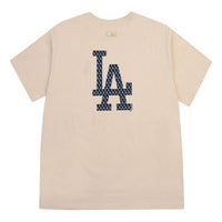 MLB Retro Series Los Angeles Dodgers Short Sleeve Unisex Ivory 31TSMA031-07I
