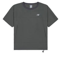 (WMNS) New Balance Mini Logo T-shirt Asia Sizing 'Grey' AWT42303-ACK