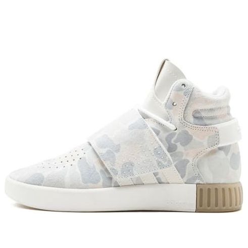 (GS) adidas Tubular Invader 'White Grey' BB0393