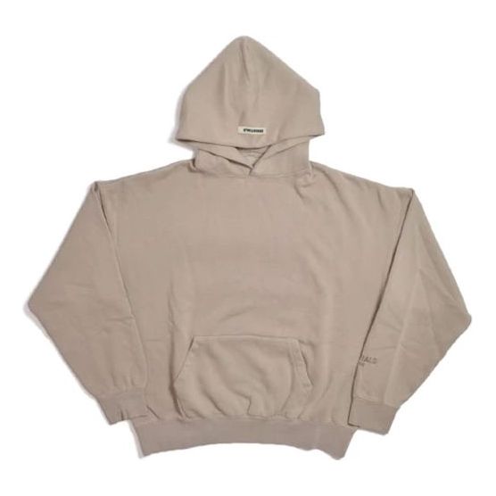 Fear of God Essentials FW19 PulloFver Brown Cuff Alphabet Embroidered Pullover Unisex FOG-FW19-7