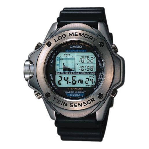 CASIO Male PRO TREK Japan / South Korea Fashion Mens Black Analog SPF-100S-1VDR