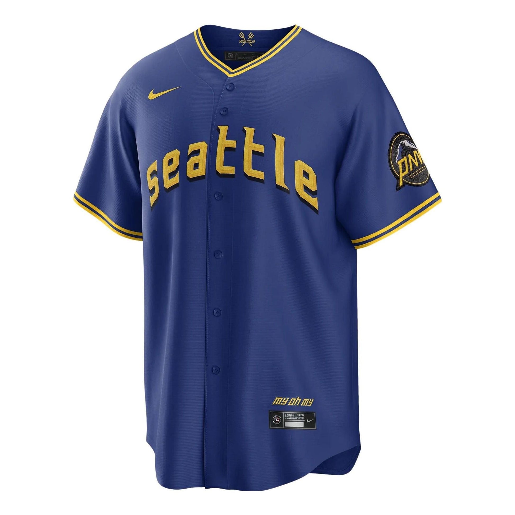 Nike MLB Seattle Mariners City Connect Replica Jersey 'Royal Blue' T77001N7MVR-CC4