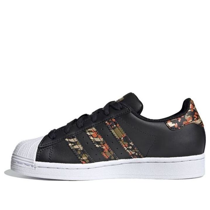 (GS) adidas Superstar J 'Black Camo' FY9831