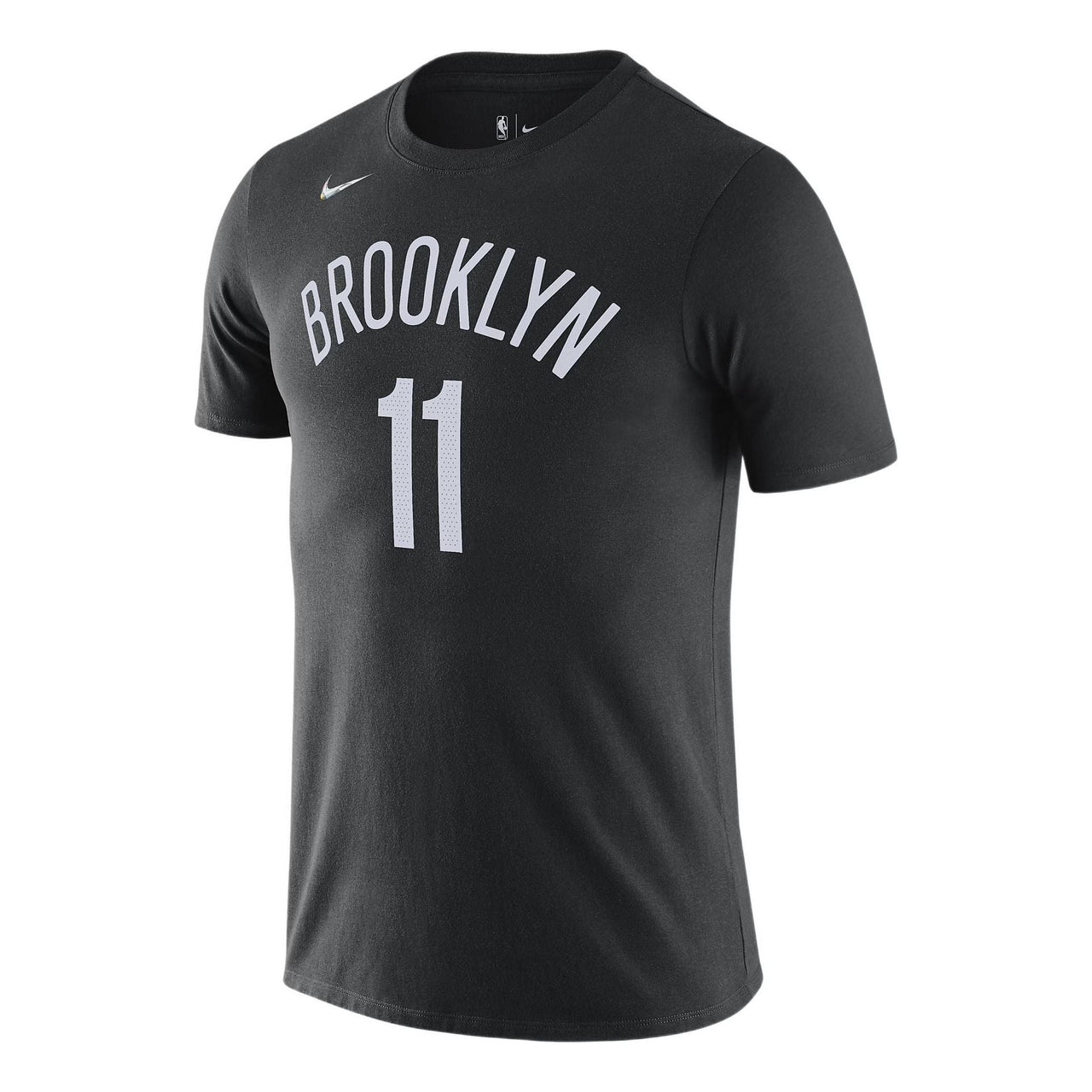 Men's Nike Brooklyn Nets Basketball Sports Short Sleeve Black T-Shirt DD6640-011