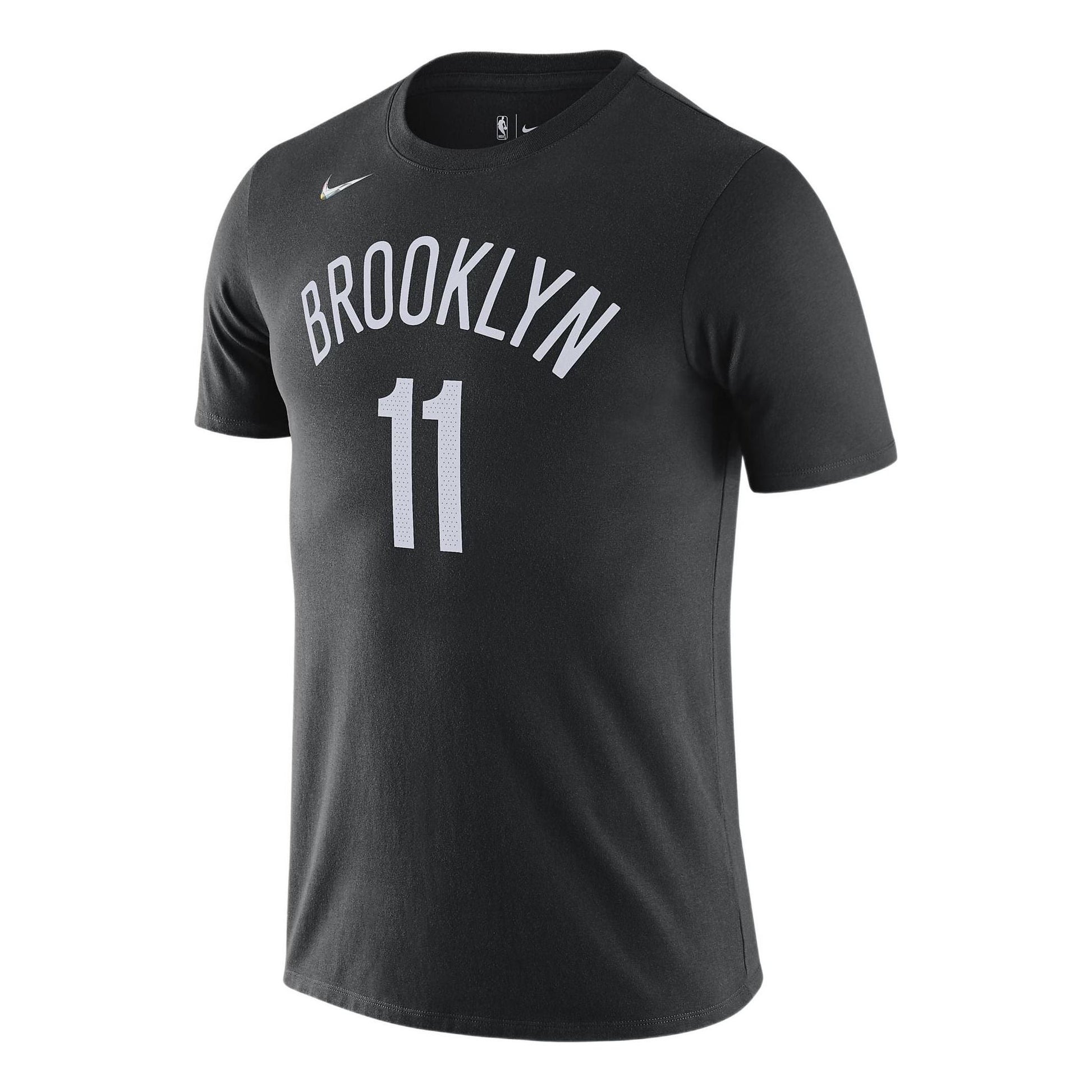 Men's Nike Brooklyn Nets Basketball Sports Short Sleeve Black T-Shirt DD6640-011