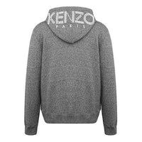 Men's KENZO Alphabet Logo Zipper Dark Grey F005BL7224MD-98