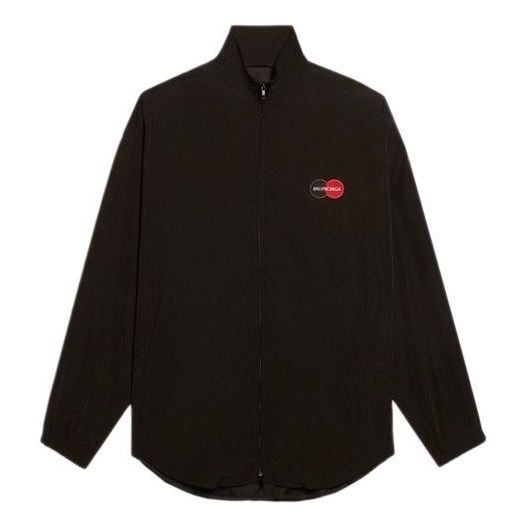 Balenciaga Uniform Tracksuit Jacket 'Black' 622002TIO501000