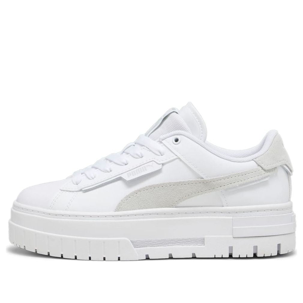 (WMNS) PUMA Mayze Crashed 'White Grey' 392495-04