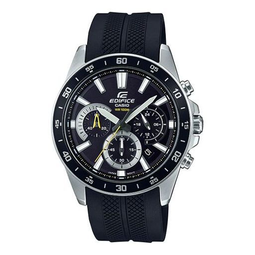 CASIO EDIFICESeriesGolden Men'ses Mens Black Analog EFV-570P-1A