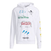adidas originals Fangtastic Series Disney Mickey Printing Pullover White H09182