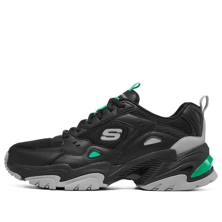 Skechers Stamina V2 'Black Charcoal Green' 237209-BKCC
