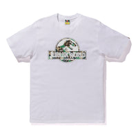 BAPE x Jurassic World Logo Tee White Crossover Short Sleeve BAPE-SS18-031