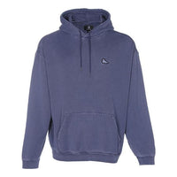 Converse Loose Fit Sneaker Patch Hoodie Asia Sizing 'Blue' 10025537-A06