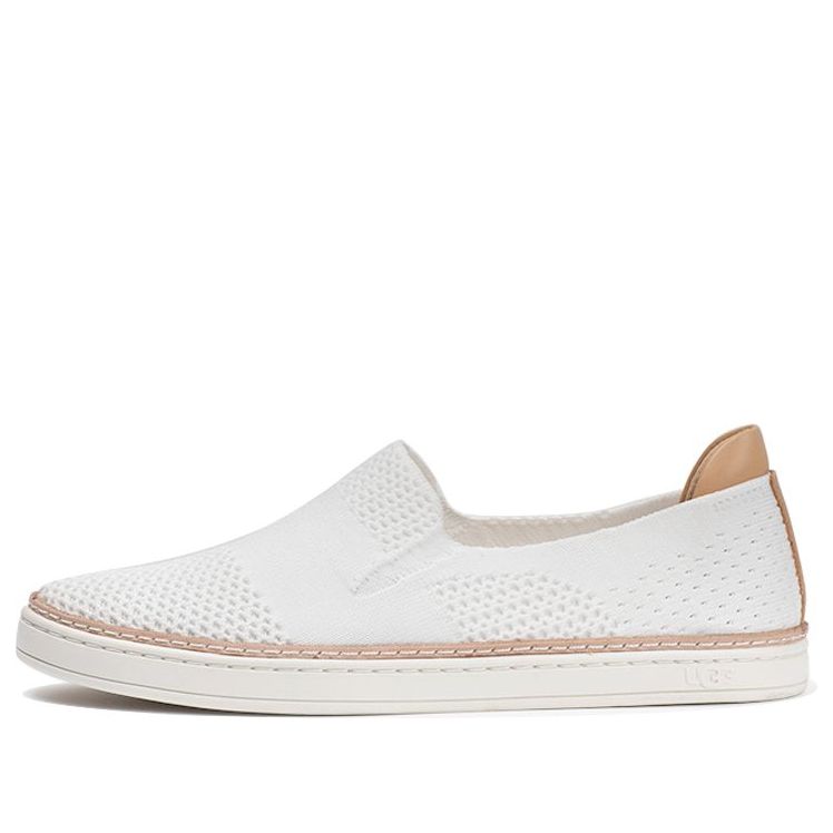 (WMNS) UGG Sammy Series Breathable Lightweight Non-Slip Casual Sports Skateboarding Shoes White 1016756-WHT
