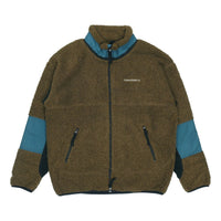 Converse Polar Fleece Sherpa Jacket Asia Sizing 'Surplus Olive' 10018039-A03