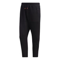 adidas Casual Training Sports Knit Long Pants Black GF4009