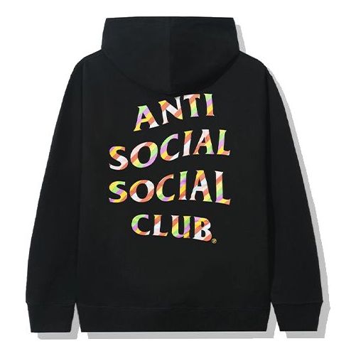 ANTI SOCIAL SOCIAL CLUB Rainbow logo Unisex Black ASSC-531