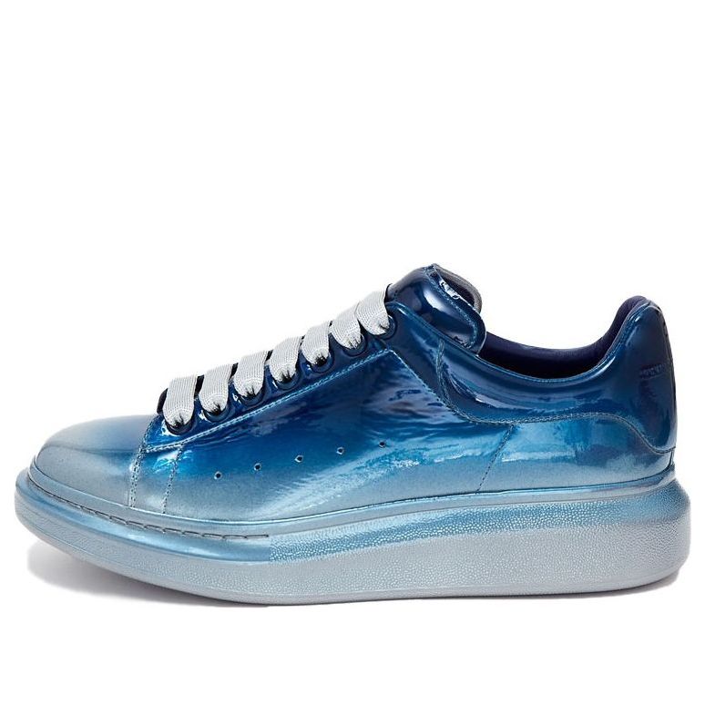 Alexander McQueen Oversized Sneaker 'Silver Blue' 604244WHXF18160