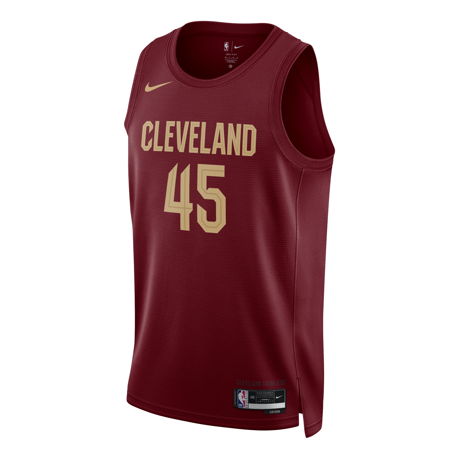 Nike x NBA Cleveland Cavaliers Jerseys 'Donovan Mitchell 45' DN2001-686