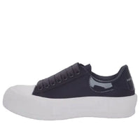 (WMNS) Alexander McQueen Deck Lace Up Plimsoll 'Anthracite' 708085W4GP91103