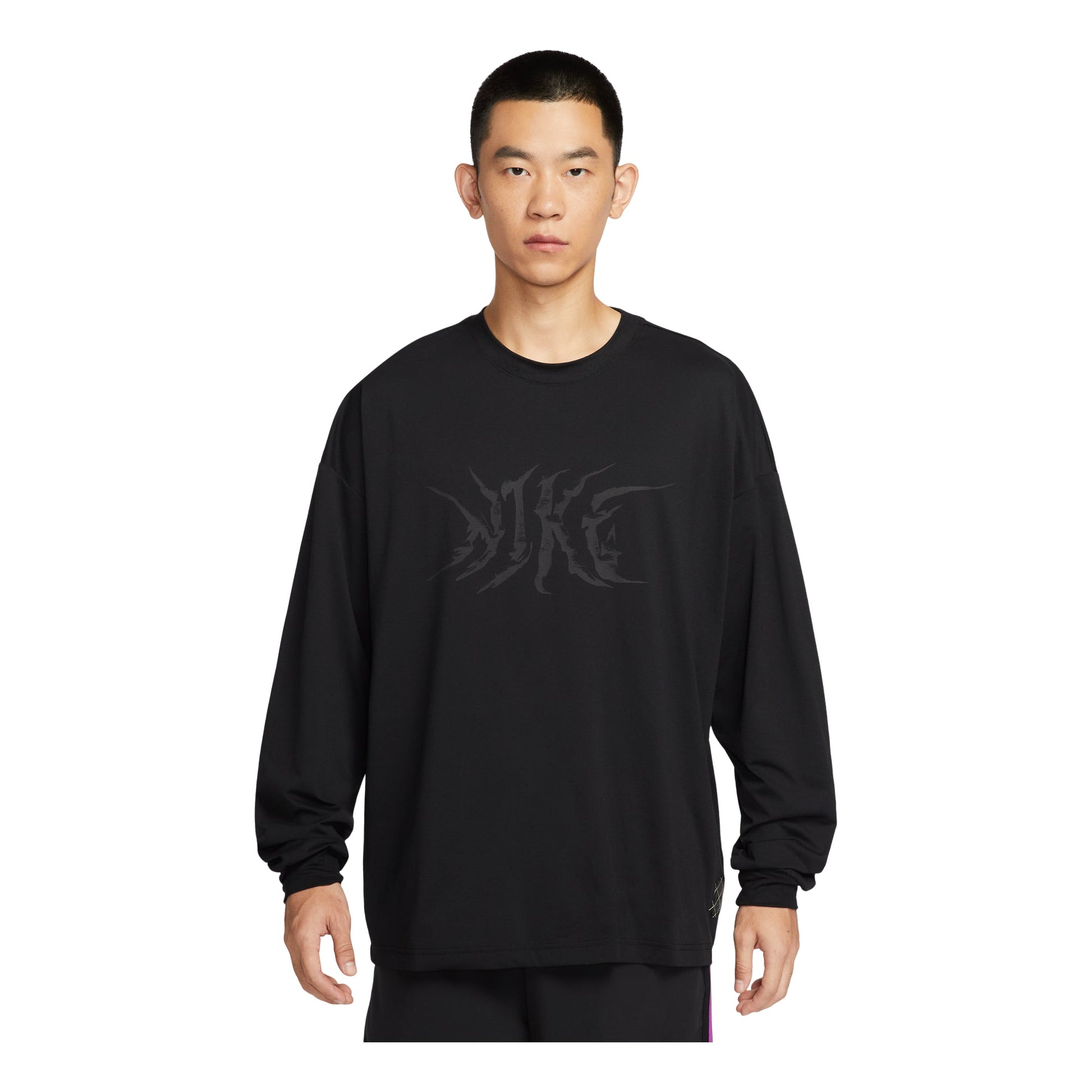 Nike Street Dri-Fit Long-Sleeve T-shirt 'Black' HV3344-010
