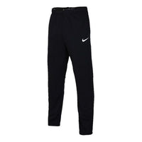 Nike Embroidery Logo Knit Drawstring Sports Pants Men's Black 860370-010