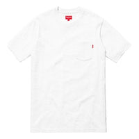Supreme FW18 S/S Pocket Tee White Short Sleeve Unisex SUP-FW18-084