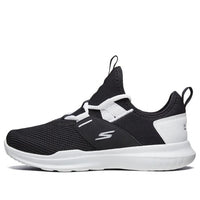 (WMNS) Skechers Go Run Mojo Sneakers Black/White 15122-BKW