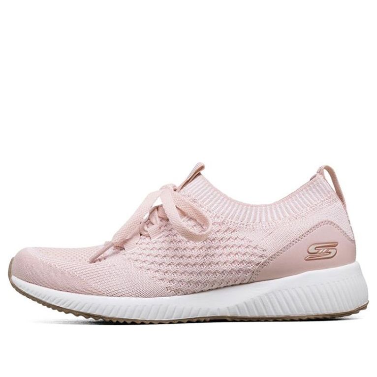 (WMNS) Skechers Bobs Squad Sneakers Pink/White 32512-LTPK