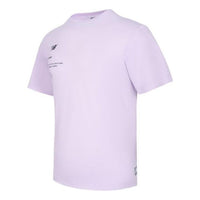 New Balance Lifestyle Logo T-Shirt Asia Sizing 'Lilac' 5EC2U863-DV