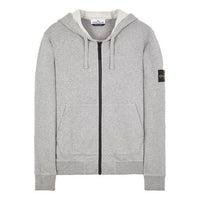 STONE ISLAND Zip Hoodie 'Grey' 791564251-A0M64