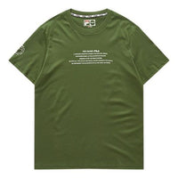 FILA Alphabet Printing Short Sleeve Green T11M021104F-GN