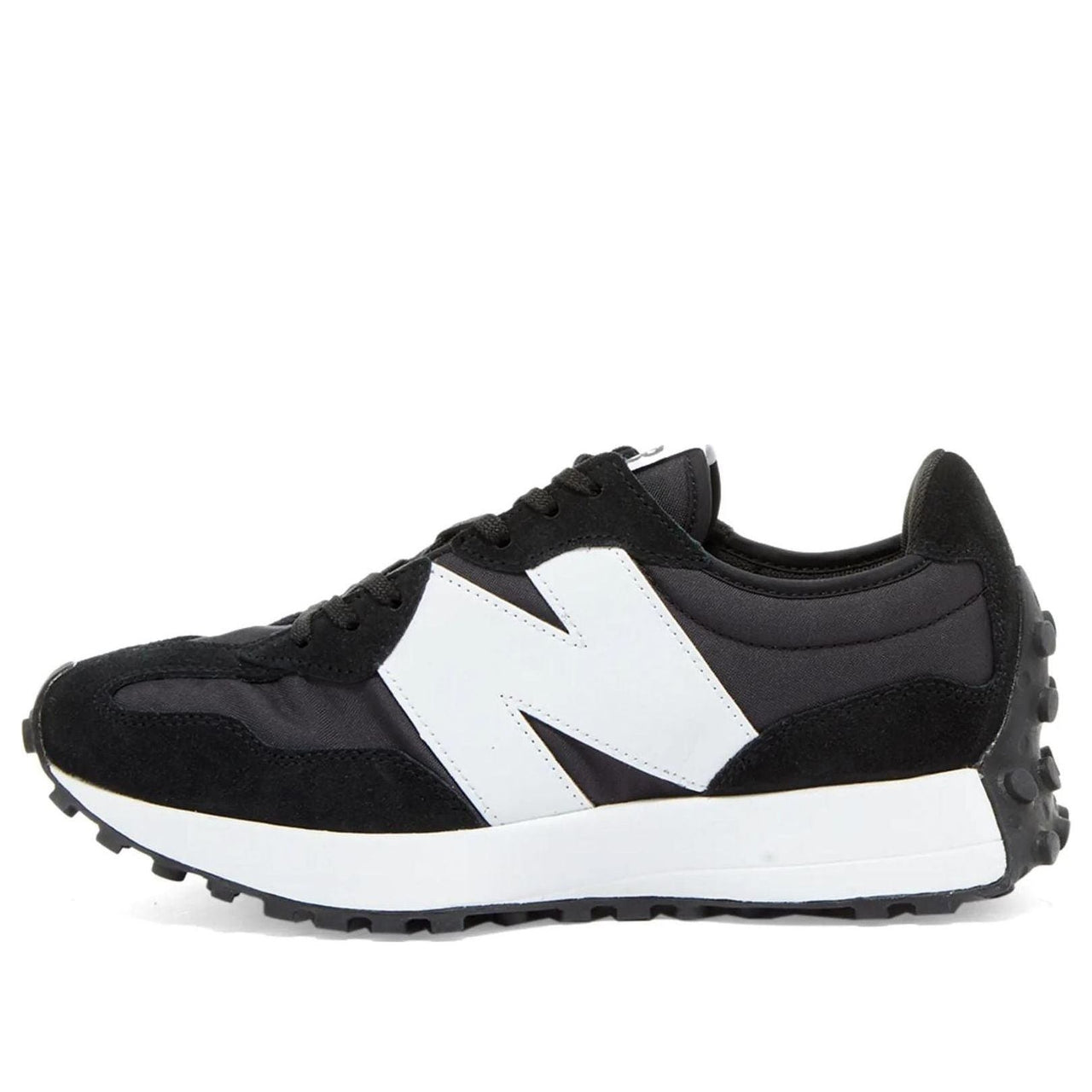 (WMNS) New Balance 327 'Black White' WS327FB1