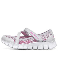 Skechers Flex 2 K 'Silver Pink' 81221L-SIL