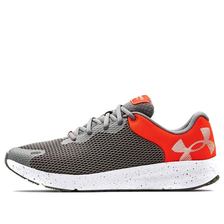 Under Armour Charged Pursuit 2 'Big Logo Speckle - Concrete Phoenix Fire' 3025249-101