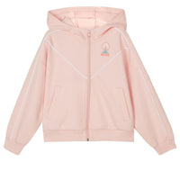 (GS) Skechers Casual Series Letter Printed Knitted Jacket 'Pink' L323G043-01UJ