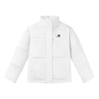 (WMNS) New Balance Classic Puffer Jacket Asia Sizing 'White' 5PC44182-IV