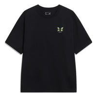 Li-Ning Butterfly Graphic T-shirt 'Black' AHST205-3