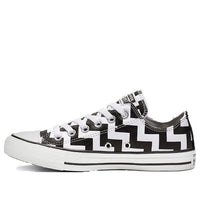 (WMNS) Converse Chuck Taylor All Star Low Top Canvas Black White Stripe 'Black White' 565438C