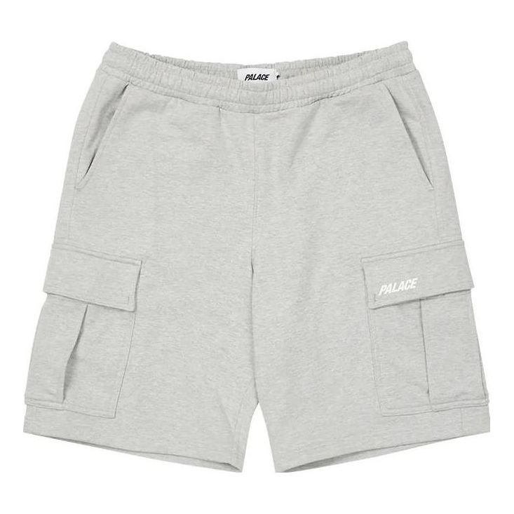 Palace Cargo Sweat Shorts 'Grey Marl' P23ST014