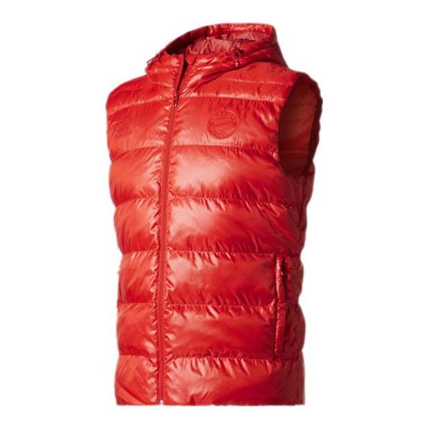 adidas FC Bayern Munich SSP Down Vest 'Red' BS0094
