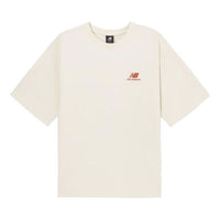 New Balance Cartoon Logo T-shirt Asia Sizing 'White' AMT32363-CIC