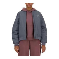 (WMNS) New Balance Linear Heritage Woven Bomber Jacket Asia Sizing 'Graphite' WJ33507-GT