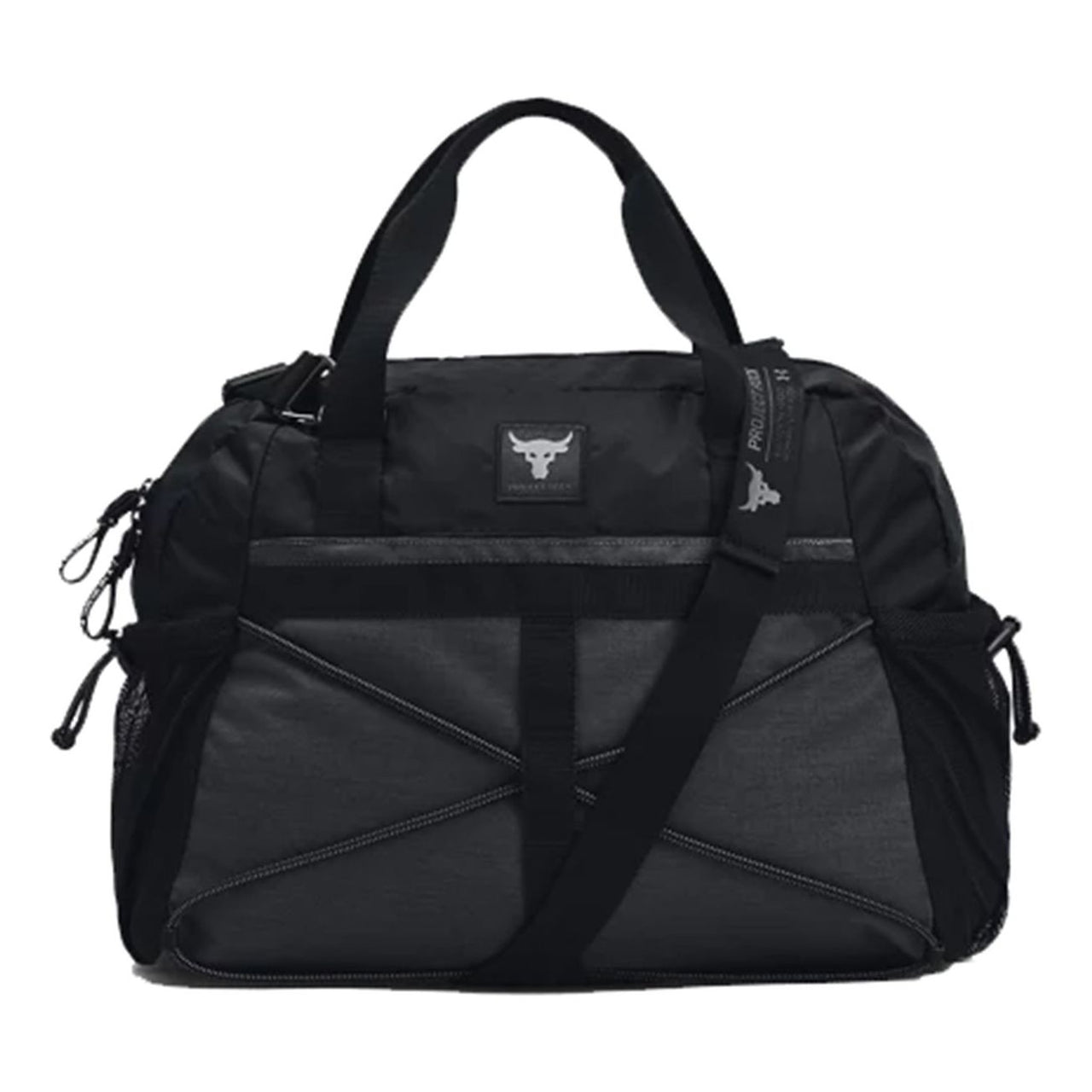 (WMNS) Under Armour Project Rock Travel Bag 'Black' 1376458-001