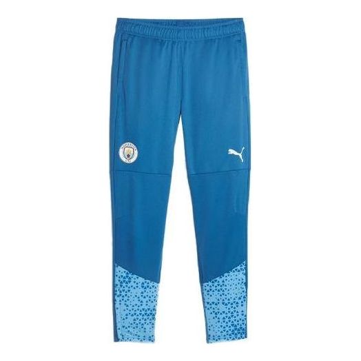 PUMA Manchester City Football Training Sweatpants 'Lake Blue' 772864-06