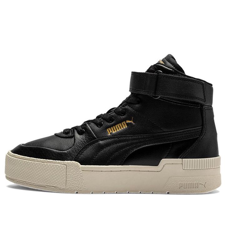 (WMNS) PUMA Cali Sport Top Warm Up Trainers Black 373436-06