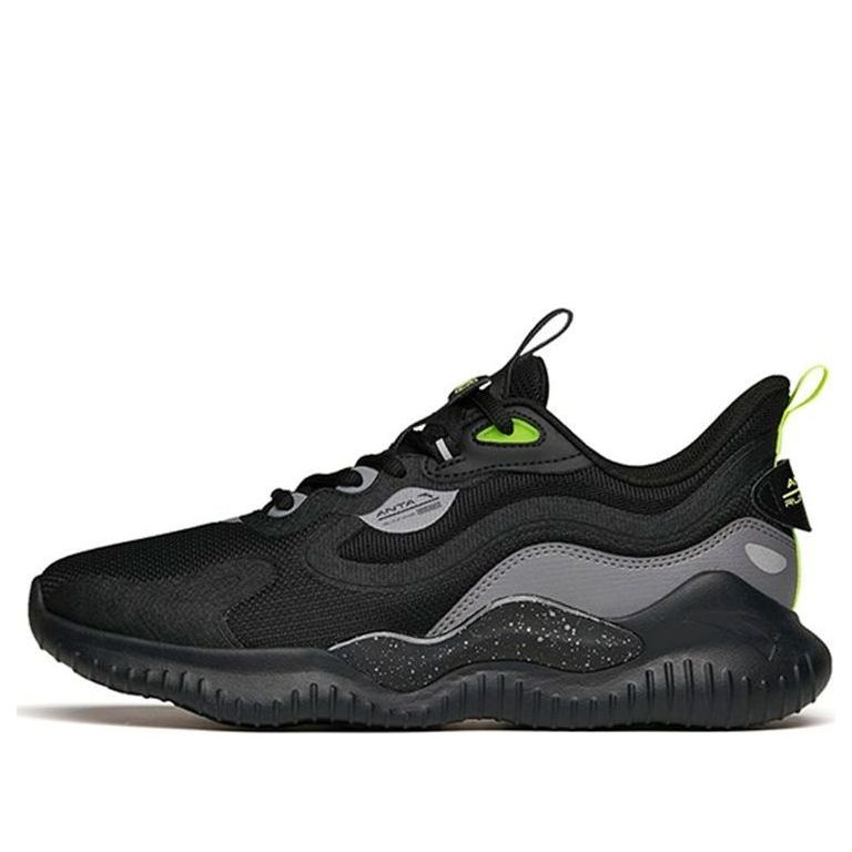 ANTA Running Series Sneakers 'Black Grey Green' 912145556-4