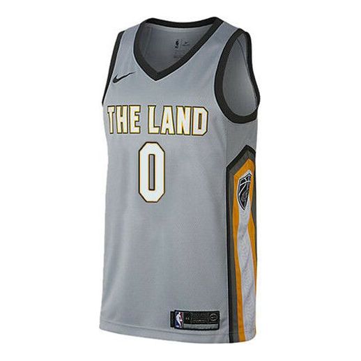 Nike NBA SW Fan Edition Loafers City limited Basketball Vest Gray 912087-009