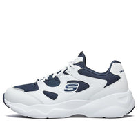 Skechers D'lites Low-Top Running Shoes White/Blue 999235-WNV