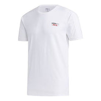 adidas neo M Gk Tee3 Printing Short Sleeve White GK1483